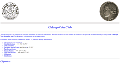 Desktop Screenshot of chicagocoinclub.org